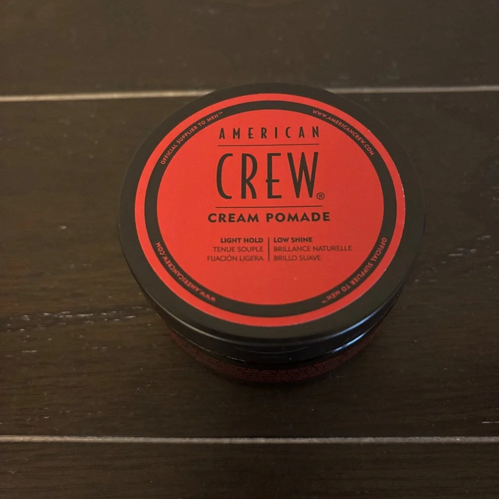 American Crew | Cream Pomade Light Hold Low Shine | Men's Hair Styling | NEW‎